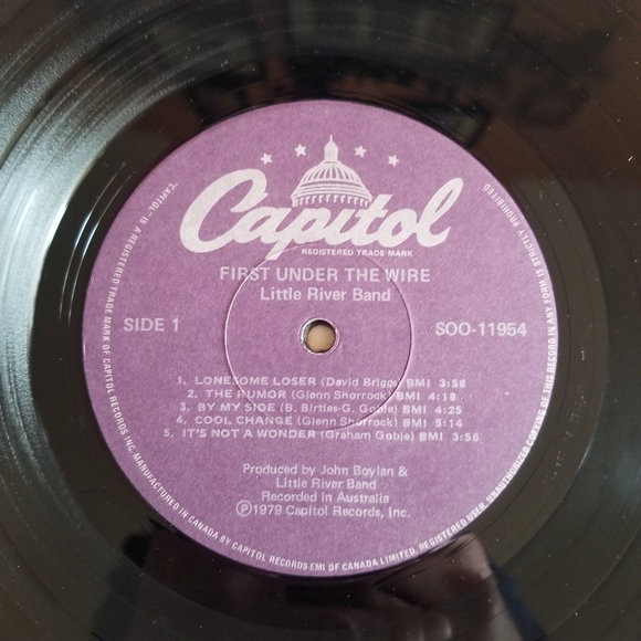 Little River Band First Under The Wire Vinyl LP Record ⏺3/$40+Free Shipping!🚚 - Picture 5 of 8